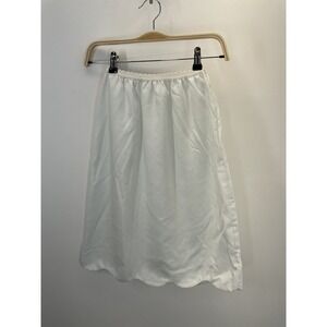 Vintage Henson Kickernick Slip Scallop Hem Double Layer SZ XS Short